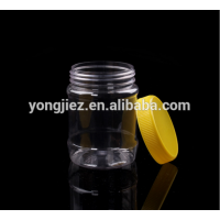 Widespread Use Round 360 ml PET Plastic Jars Food Grade